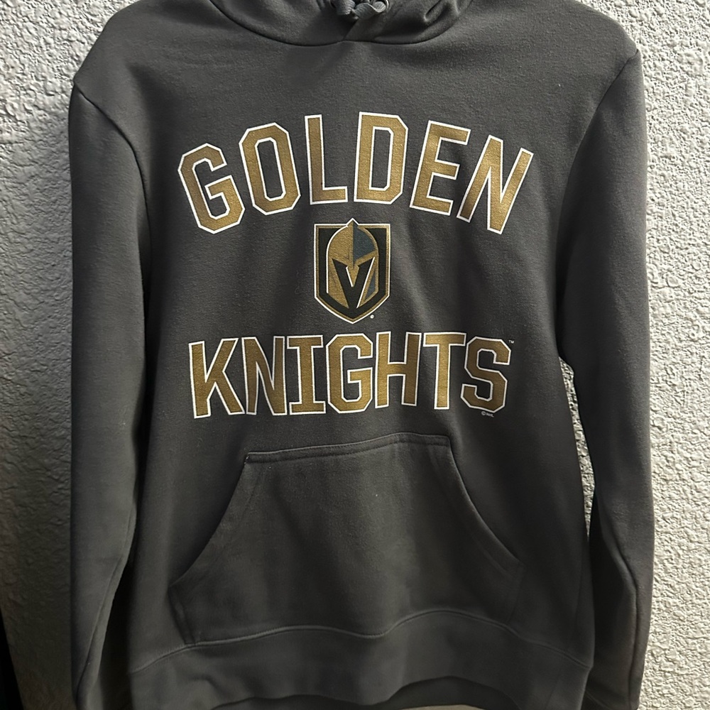 Fanatics Golden Knights Charcoal Grey Hoodie